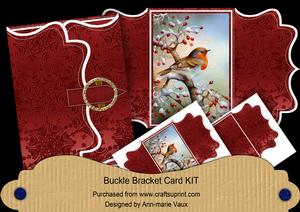 Red Robin Buckle Bracket Mini Card Kit