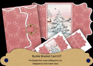 Snowtree Pink Buckle Bracket Mini Card Kit