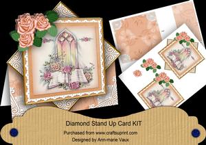 Glory Window Peach Diamond Card Mini Kit