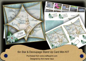 New Church 3D Star Card Mini Kit