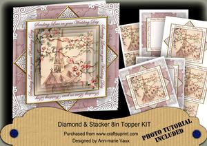 Blossom Church Love on Weddingday Diamond Megacoupage Cf Kit