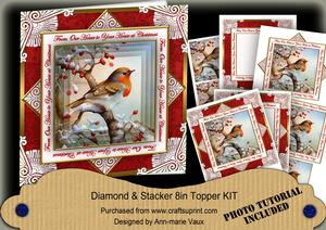 Red Robin Ours to Yours Diamond Megacoupage Cf Kit