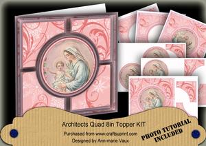 Mother Mary Pink Architects Quad 8in Cf Kit