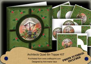 Green Lantern Architects Quad 8in Cf Kit