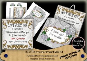 Wife Treat Foot Massage Christmas Gift Pocket Mini Kit