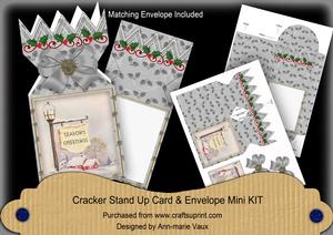 Pub Sign Cracker Card & Envelope Mini Kit