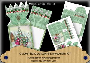 Decorate Tree Cracker Card & Envelope Mini Kit