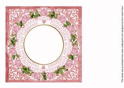 Pink Ringbox on Your Engagement 8in Insert Panel