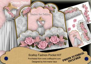 Silp Passion for Fashion Scallop Fashion Tag Cf Mini Kit