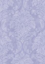 Blue Old Damask A4 Backing Paper