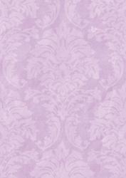 Lilac Old Damask A4 Backing Paper