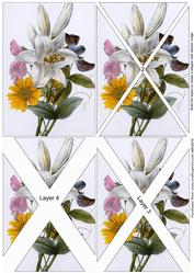 Lily Bouquet Side Step Stacker