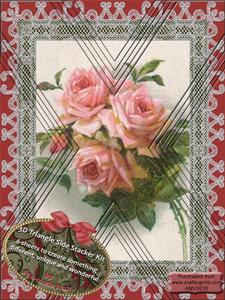 Rose Bouquet A4 Side Step Stacker Kit