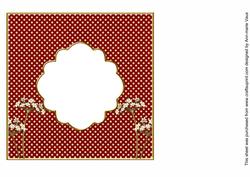 Sunrise Dotty Time Flower 7in x 7in Square Insert Panel