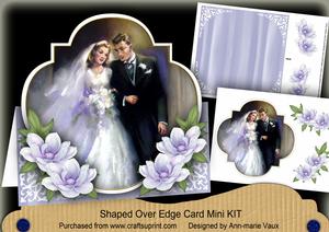 The Very Happy Couple Fancy Over 3D Mini Card Kit