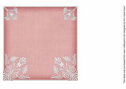 Dred 7in Ornate Lace Tag Matching Insert Panel