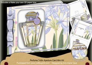 Agapanthus Perfume 7x5inch Aperture Card Mini Kit