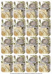 Floral Bouq2 Matching Floral Perfume Mixed Sentiment Cards