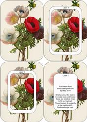 Anemones A6 Round Corner Tunnel Toppers