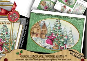 Christmas Santa Tree Perfume Presentation Box