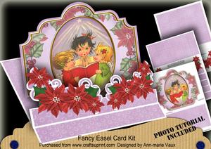 Christmas Carol Singers 3D Easel Card Mini Kit
