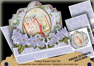 Christmas Glory Book 3D Easel Card Mini Kit