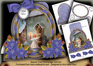 Choirboy Knocking Special Large Oval Card Mini Kit