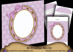 Lilac Church 8in Envelope Mini Kit