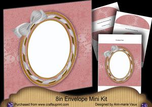 Snow Church Mix 8in Envelope Mini Kit