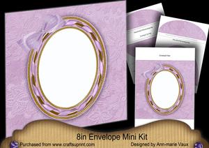 Shoe Fairy Lilac 8in Envelope Mini Kit