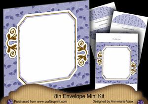 Blue Robin Emerald 8in Envelope Mini Kit