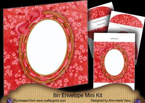 Wedding Car Special Oval 8in Envelope Mini Kit