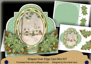 Village Pub Shaped Over 3D Mini Card Kit