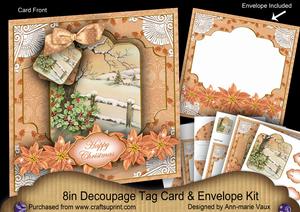 Winter Tale Special 8in Tag N' Envelope Kit