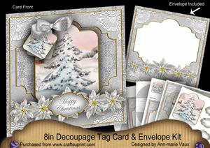 Snow Tree Special 8in Tag N' Envelope Kit