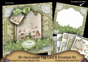 Winter Pub Special 8in Tag N' Envelope Kit