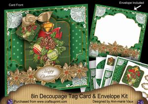 Door Knocker Special 8in Tag N' Envelope Kit