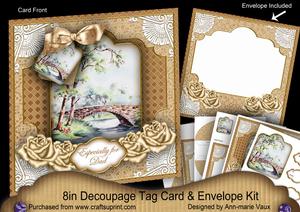 The Bridge for Dad Special 8in Tag N' Envelope Kit