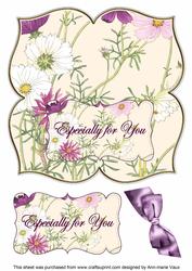 Cosmos Especially 8in Large Blooms Fancy Topper