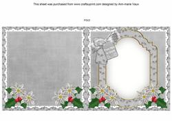 Christmas Scene Ours to Yours to Fit 6in Folded Insert