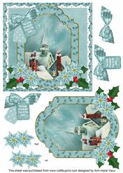 Rooftops Wonderful Time 6in Christmas Step by Step