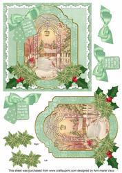 Winter Garden Wonderful Time 6in Christmas Step by Step