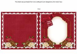 The Bridge Happy Birthday to Fit 6in Folded Insert