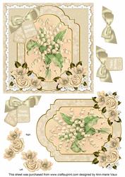 Lily of the Valley Happy Birthday 6in Floral Step by Step