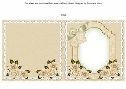 Lily of the Valley Special Day to Fit 6in Folded Insert