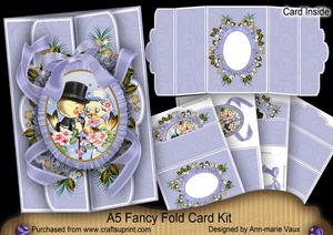 Loveducks A5 Tri-fold Fancy Card Mini Kit