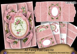 Wedding Bell A5 Tri-fold Fancy Card Mini Kit