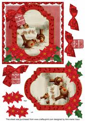 Tug of Love Mum at Christmas 6in Christmas Step by Step