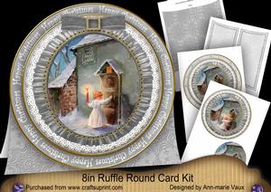 Choirboy Knocking Hc 8inch Round Ruffle Mini Card Kit
