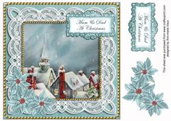 Rooftops Mum & Dad 8in Sentiment Step by Step